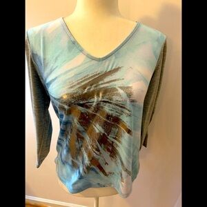 Zenergy by Chico’s tee, size 6 (Chico 0)